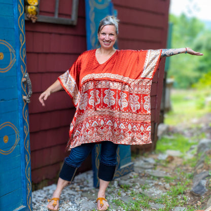 Warehouse Summer Closeout: Aanya Adjustable Short Kaftan