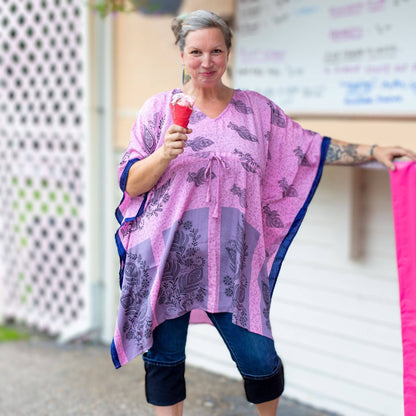 Warehouse Summer Closeout: Aanya Adjustable Short Kaftan