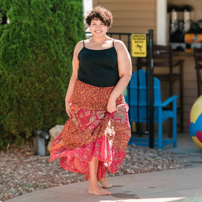 Warehouse Closeout:  Sedona Patchwork Dress 00-8