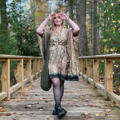 Warehouse Summer Closeout: Aanya Adjustable Short Kaftan