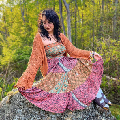 Warehouse Closeout:  Sedona Patchwork Dress 00-8